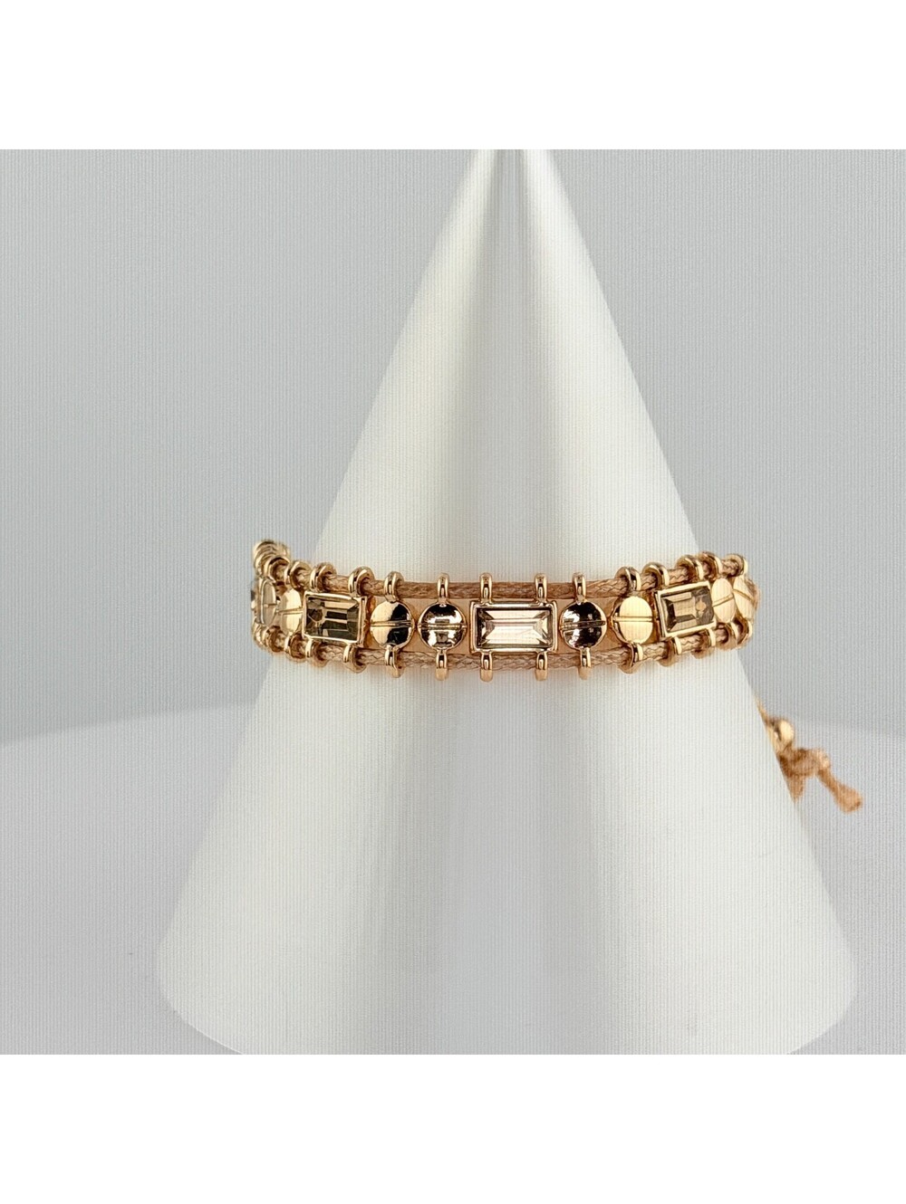 Bomb Party Single Stack Bracelet - on Yellow Gold #72